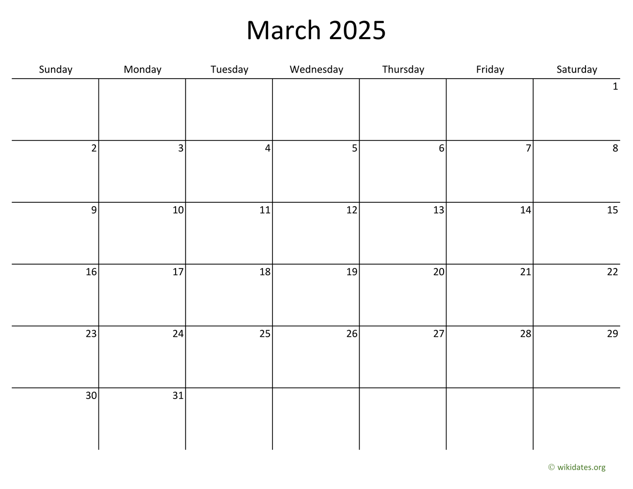 2025 Daily Calendar March Robert M Trombley