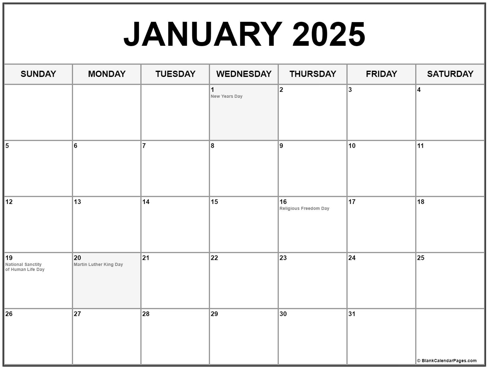 A Printable Calendar 2025 With Holidays Brian B Melendez
