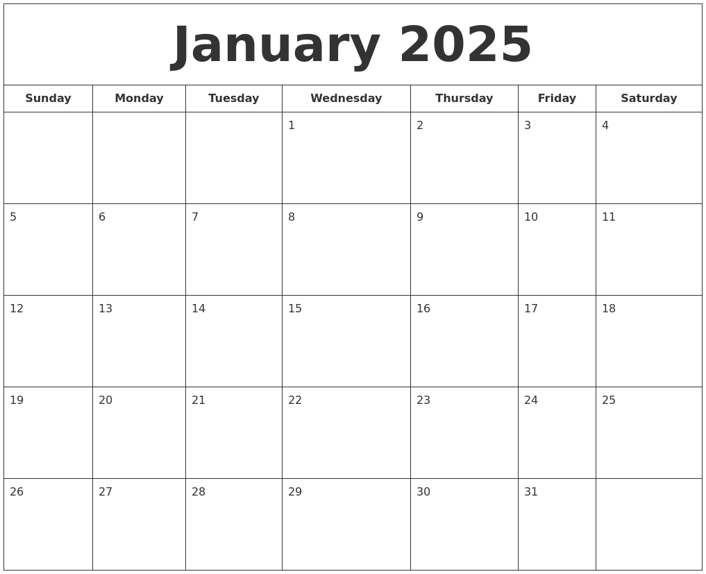 Printable Calendar Of May 2025