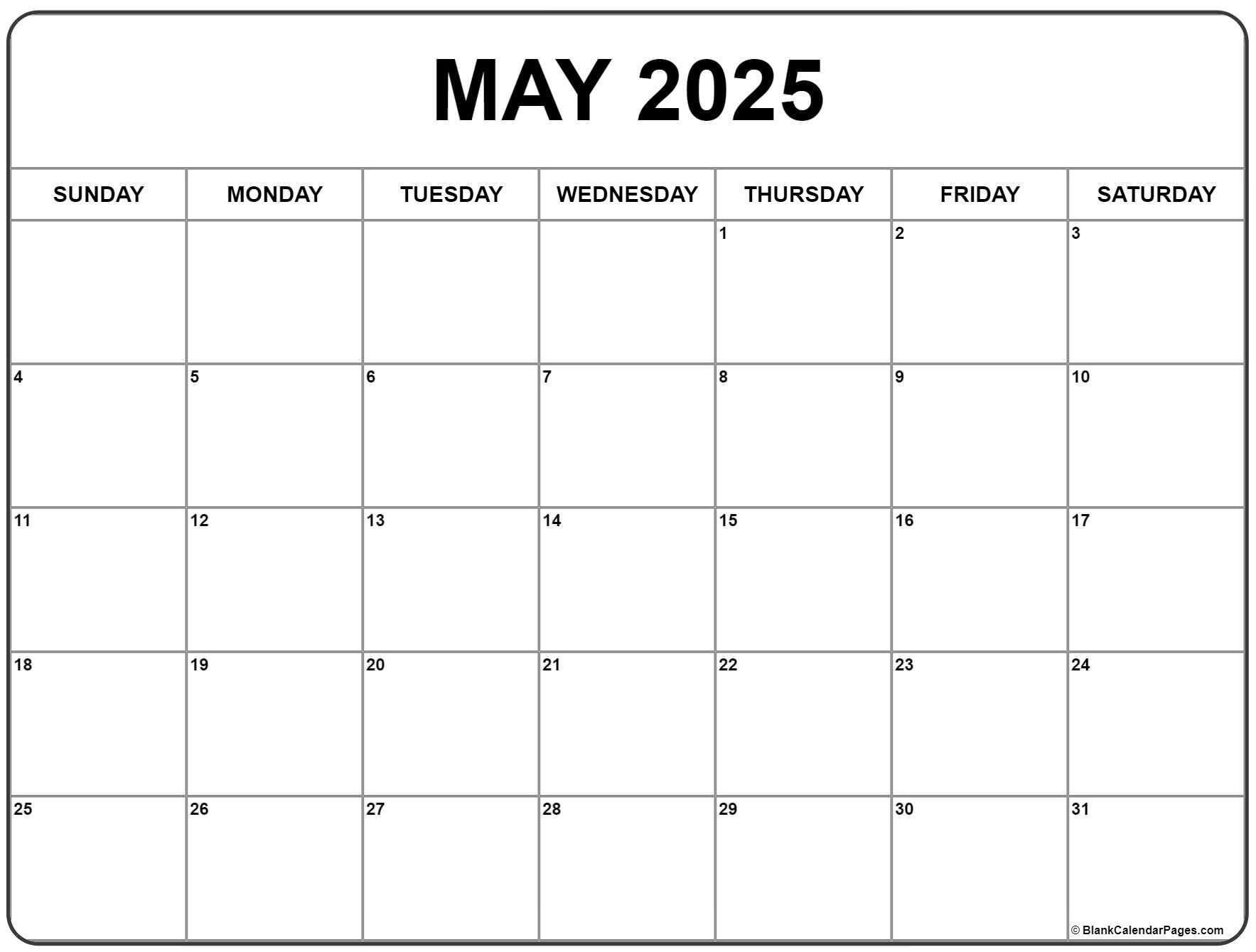 January Through May 2025 Calendar Printable Glory Angelina